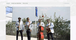 Desktop Screenshot of jazzbandnew.com